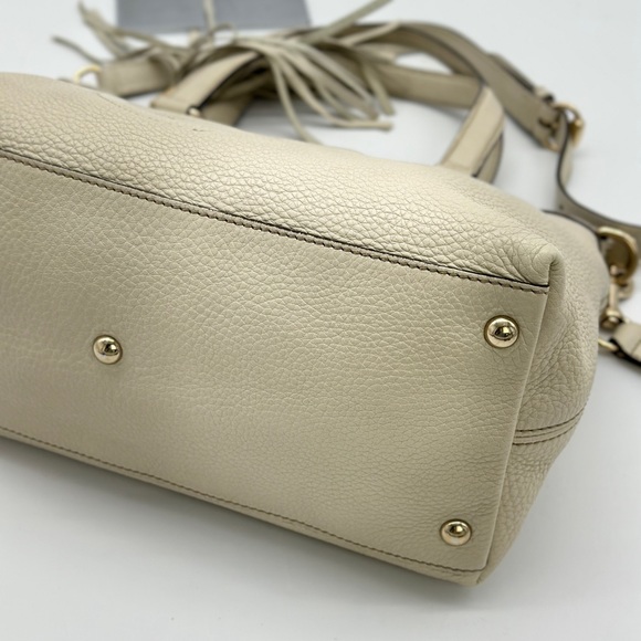 AUTHENTIC Gucci GG Logo Leather Soho Shoulder Bag Crossbody - Picture 9 of 14